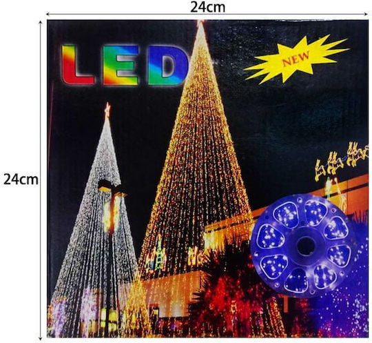 Lights LED 50m. Multicolor in String 1pcs