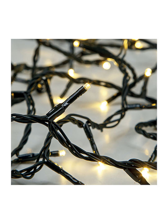 240 Λαμπάκια LED 2μ. x 150εκ. Θερμό Λευκό τύπου Δίχτυ 2τμχ