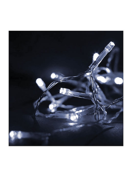 144 Lights LED 3m. x 60cm Cold White type Rain 1pcs