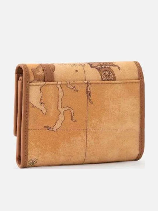 Small Fabric Women's Wallet Classic Tabac Brown