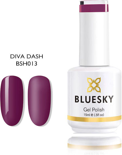 Bluesky Classic Semi-Permanent Nail Polish Diva Dush 15ml 1pcs