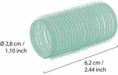 Parsa Rollers 28mm in Light Blue Color 5pcs