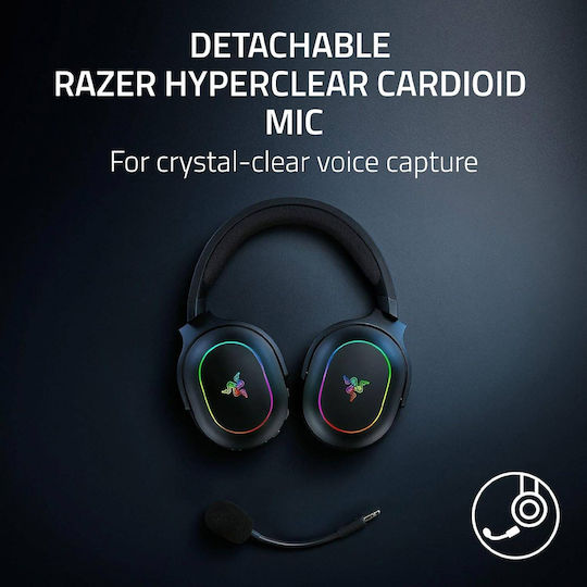Razer Barracuda X Chroma Wireless Over Ear Gaming Headset with Bluetooth / USB Connectivity for Nintendo Switch / Nintendo Switch 2 / PC / PS4 / PS5