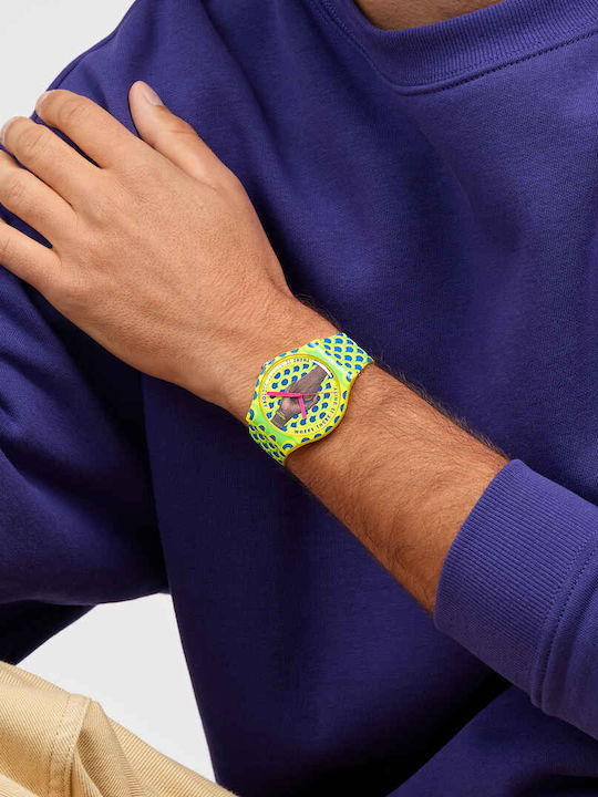 Swatch Swatch Women's Watch with Rubber Strap
