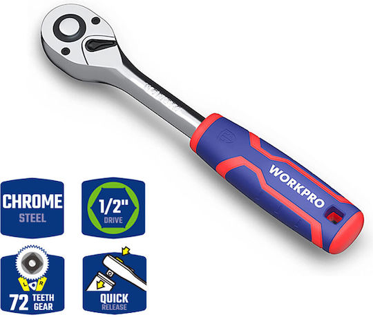WorkPro Ratschen mit Vierkant 1/2"