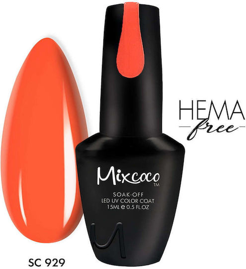 Mixcoco Semipermanent Lac de Unghii 929 15ml 1buc