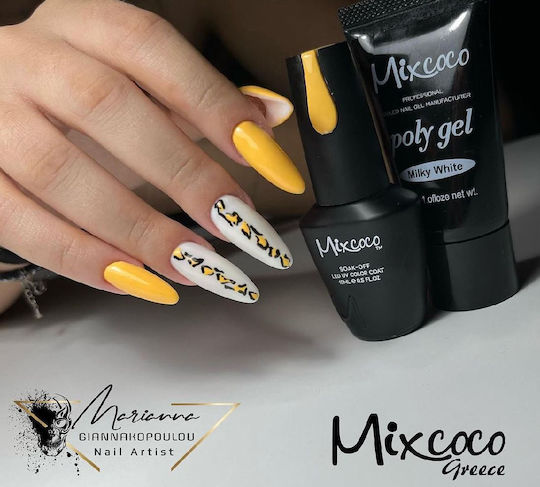 Mixcoco Ms-1322 Хибриден Лак за Нокти Sunflower 15мл 1бр