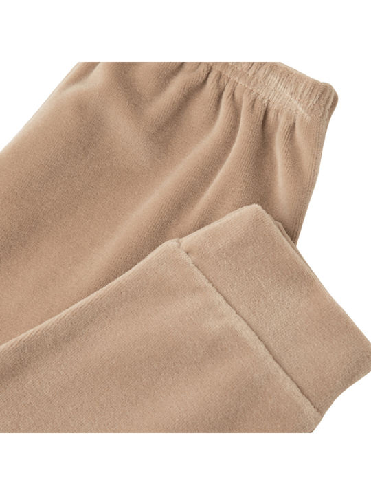 Minerva Детска пижама Зимна BEIGE Adventure