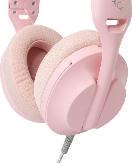White Shark GH-2440 Über Ohr Gaming-Headset mit Verbindung 3,5mm Rosa