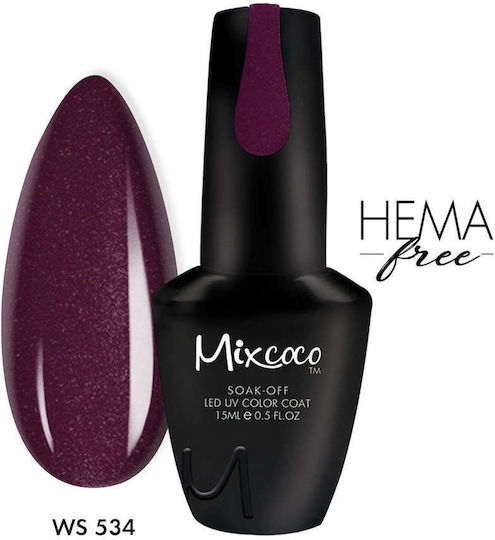 Mixcoco Halb-permanenter Nagellack 534 15ml 1Stück