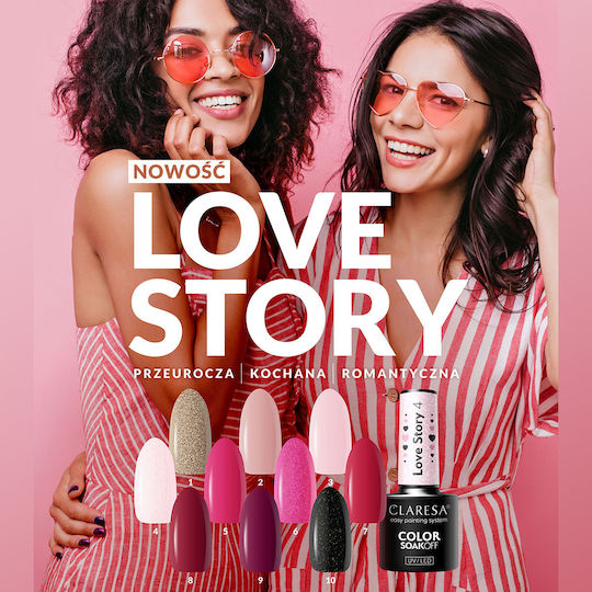 Claresa Love Story 3 Gel Nail Polish Love Story 3 5gr