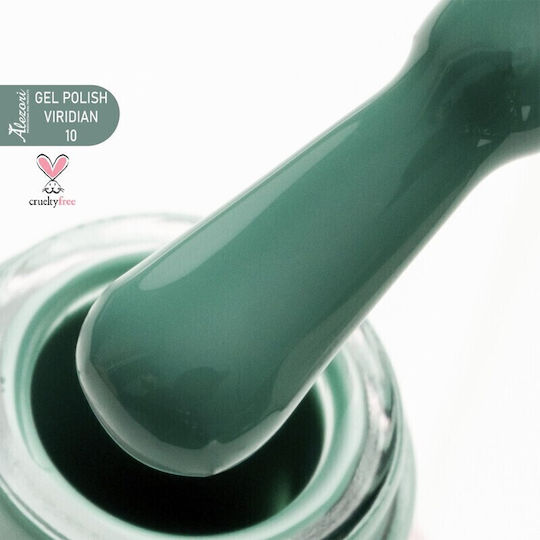 Alezori Halb-permanenter Nagellack viridian 10 15ml 1Stück