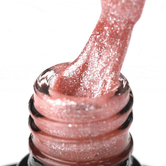 Activeshop Halb-permanenter Nagellack G07 mit Glitter 5gr 1Stück