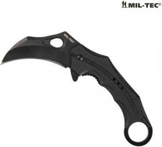 Mil-Tec G10 Karambit Negru