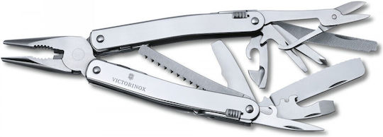 Victorinox Swiss Tool Spirit X Plus Ratchet Πολυεργαλείο σε Δερμάτινη Θήκη