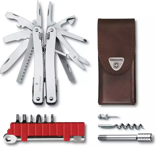 Victorinox Swisstool Spirit Plus Multi-tool Silver in Sheath