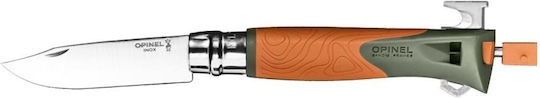 Opinel No.12 Explore Taschenmesser Orange