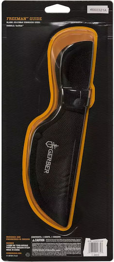 Gerber Фиксиран Черен Нож с Калъф
