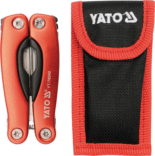 Yato Multitool Roșu Cu Husă