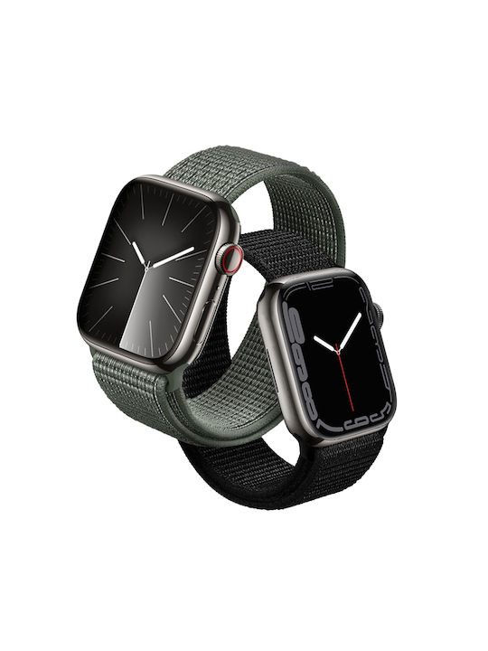 Crong Strap Fabric Green (Apple Watch 38/40/41/42 mm, Crong)