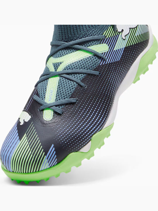 Ultra 7 Match Tt+ Mid Jr TT Kinder Fußballschuhe und Stollenschuhe mit Rasen Grau