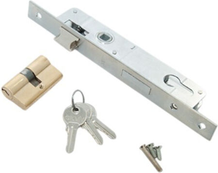 Gevy Recessed Lock with Cylinder and Center 20mm