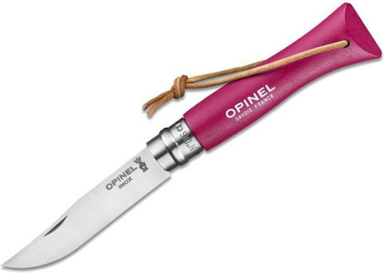 Opinel No.6 Σουγιάς Ροζ