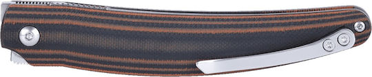 Columbia River Knives Lock Taschenmesser mit Verriegelungsmechanismus Braun
