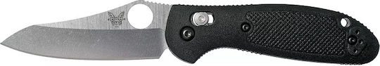 Benchmade Mini Griptilian Джобно ножче Черен в Калъф