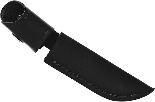 Buck 102 Woodsman Μαχαίρι Μαύρο σε Δερμάτινη Θήκη
