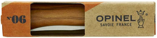 Opinel No.06 Σουγιάς Olive Wood