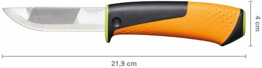 Fiskars Cuțit Portocaliu în Toc