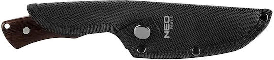 Neo Tools Knife Survival Brown in Sheath