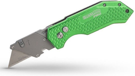 Bormann Pocket Knife Green with Blade made of Steel