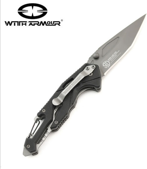 WithArmour Spider Pocket Knife Black