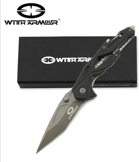 WithArmour Spider Pocket Knife Black
