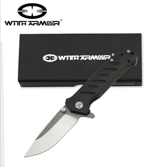 WithArmour Shooter Pocket Knife Black