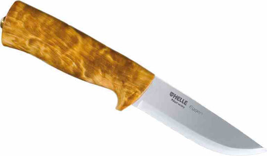 Helle Hunting Messer Braun in Hülle