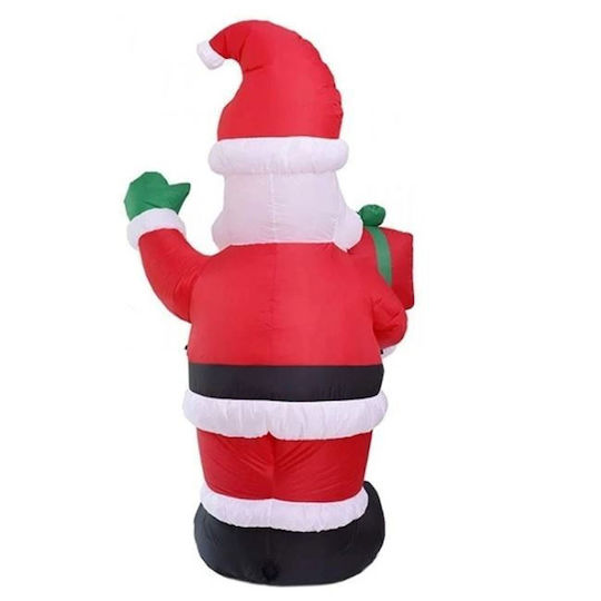Inflatable Illuminated Santa Claus Electric Red 240cm