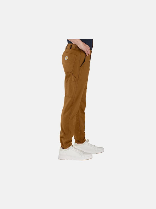 Carhartt Rugged Flex Canvas Jogger Работни Панталони Кафяви Carhartt Rugged Flex Canvas Jogger Работни Панталони Кафяви