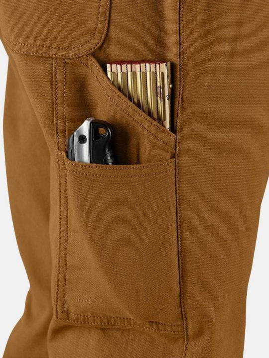 Carhartt Rugged Flex Canvas Jogger Работен Панталон Кафяв