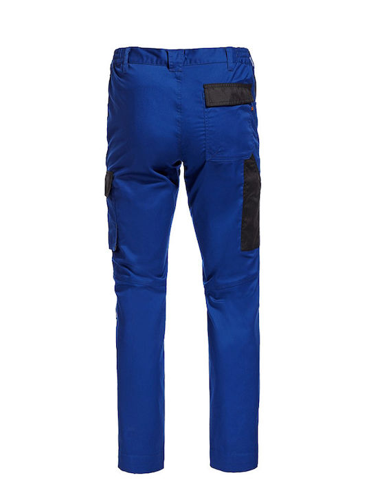Stenso Stretch Arbeitshose Blau