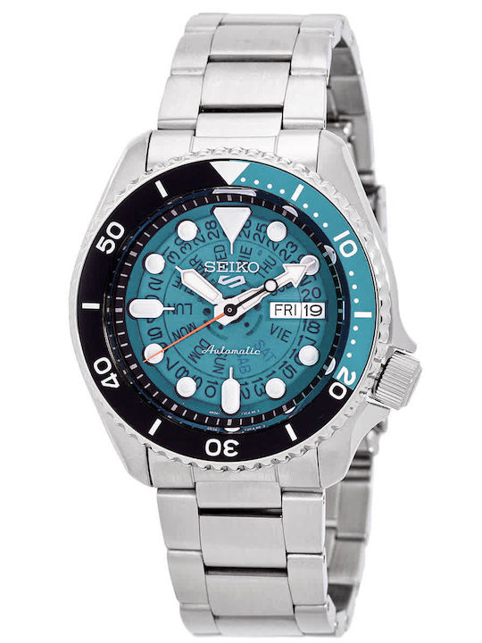 Seiko 5 Sports SKX Ρολόι Αυτόματο με Μεταλλικό Μπρασελέ Seiko 5 Sports SKX Ρολόι Αυτόματο με Μεταλλικό Μπρασελέ