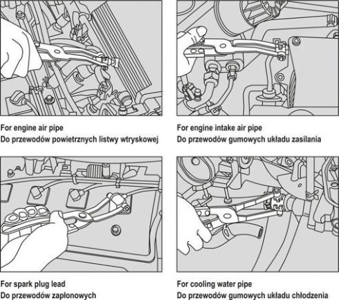 Yato Werkstattzange Länge 217mm 2Stück