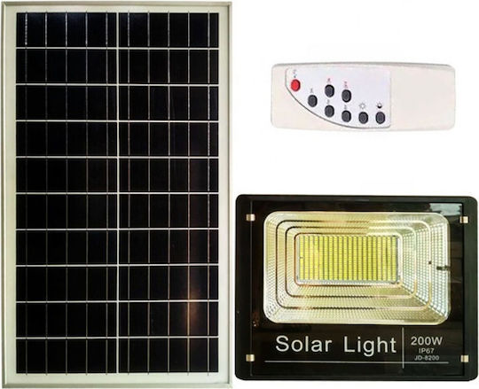 Jortan Solar Light Road 400W Cold White 6500K with Remote Control