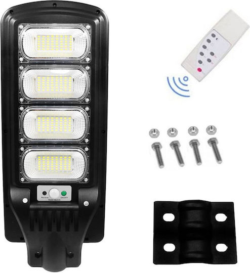 Jortan Solar Street Light 200W 15360lm Cold White with Motion Sensor Photocell and Remote Control IP66 24x6x60cm
