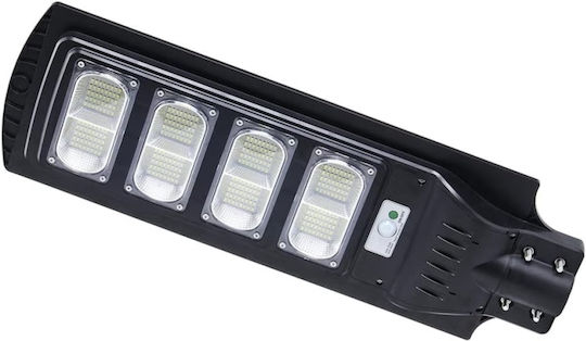 Rixme Επιτοίχιο Ηλιακό Φωτιστικό 200W 25600lm Ψυχρό Λευκό με Αισθητήρα Κίνησης, Φωτοκύτταρο και Τηλεχειριστήριο IP67 73x24x5εκ.