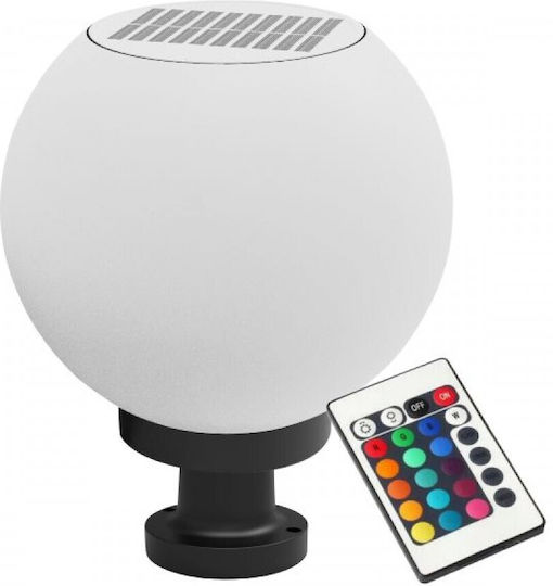 Spot Light Solar Floor Light Ball 15W RGBW with Remote Control IP44