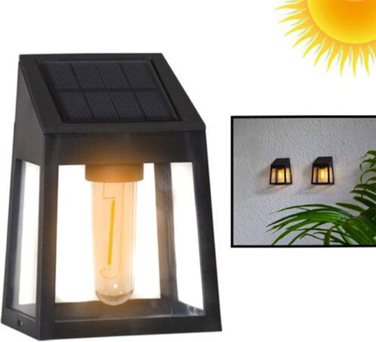 Set 2 Wand-Solarleuchten 10lm Warmes Weiß 3000K mit Fotokontakt