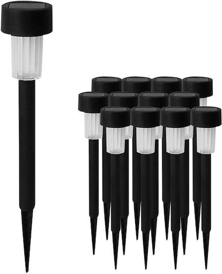 HOMie Spiked Solar Light Traffic light Cold White 6000K with Photocell 36.5cmx5.5cmcm